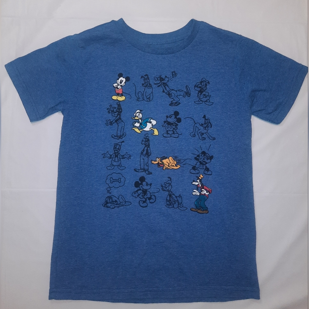 Disney | Characters Tshirt Blue Size M (7/8) Like New